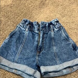 Blue Denim Women's Shorts